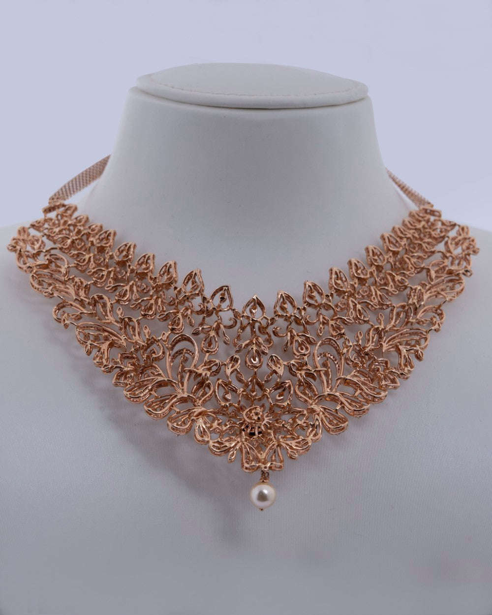 Brilliant Round-Cut Diamond Necklace in 18K Yellow Gold - K1NK18YDIA028