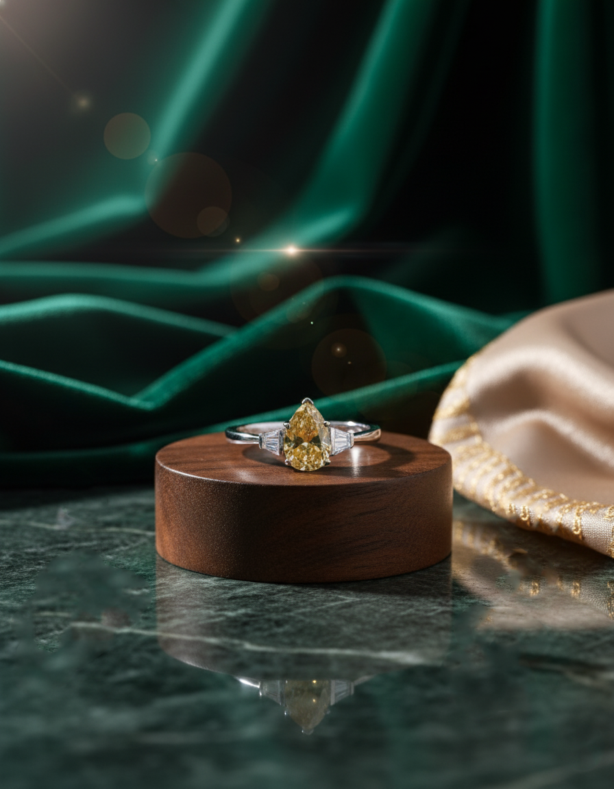 Brilliant Round-Cut Diamond Ring in 18K White Gold - K1RG18WDIA036