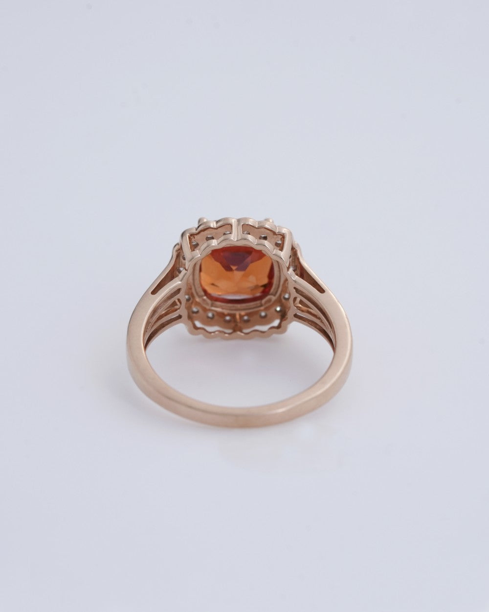 Brilliant Round-Cut Diamond Ring in 18K Yellow Gold - K1RG18YDIA035