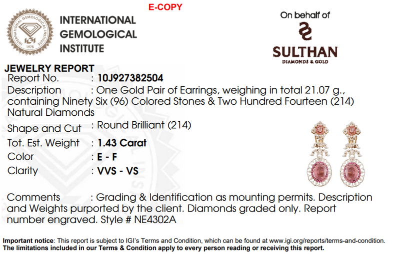 Diamond Certificate