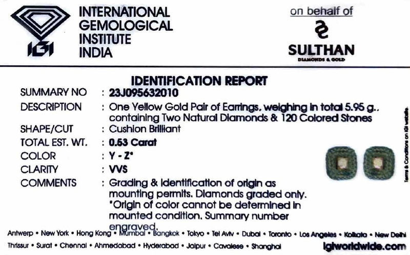 Diamond Certificate