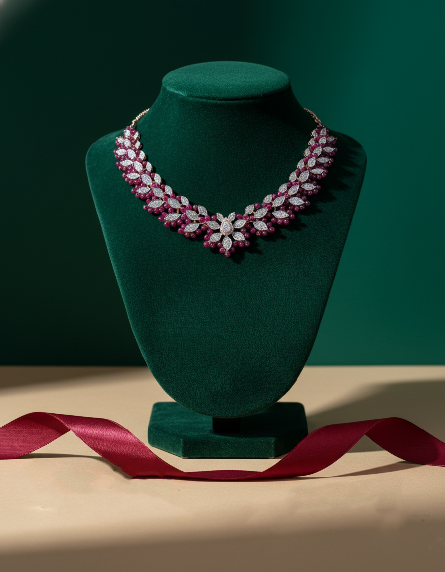 Brilliant Round-Cut Diamond Necklace in 18K Yellow Gold - K1NK18YDIA026