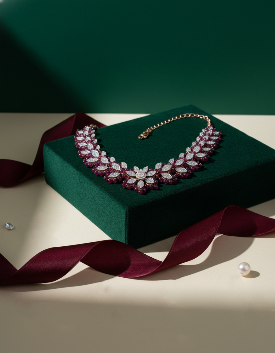 Brilliant Round-Cut Diamond Necklace in 18K Yellow Gold - K1NK18YDIA026