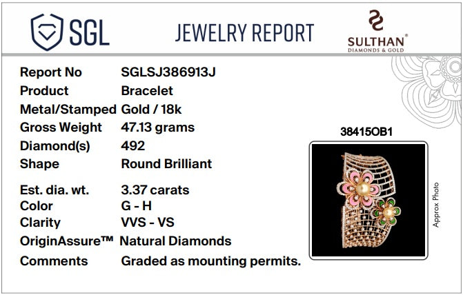 Diamond Certificate