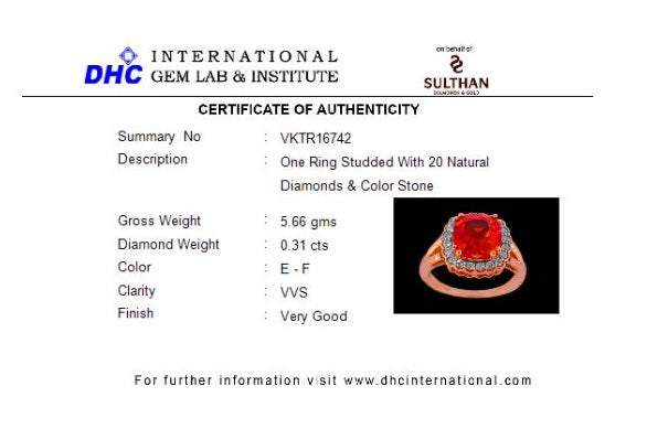 Diamond Certificate