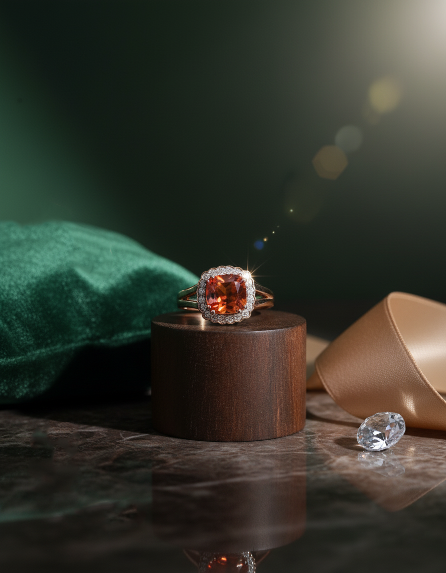 Brilliant Round-Cut Diamond Ring in 18K Yellow Gold - K1RG18YDIA035